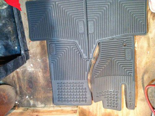 Jeep slush floor mats