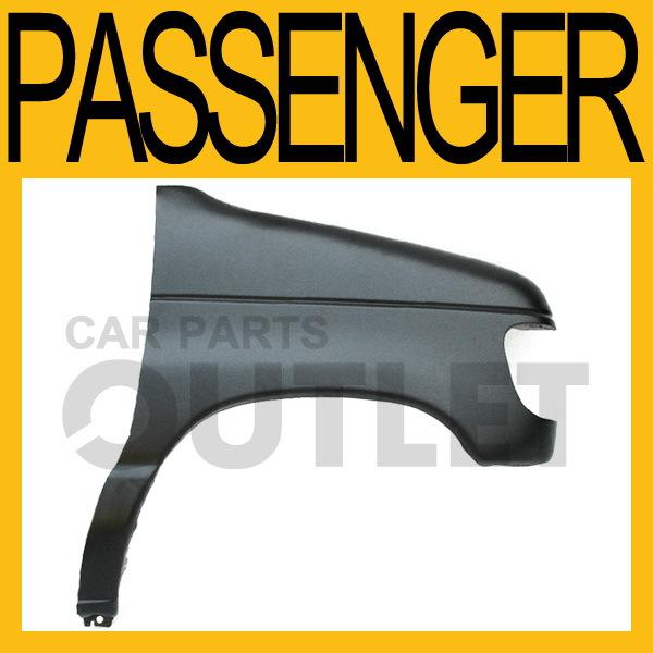 00-07 ford econoline e150 e250 e350 passenger side front fender primered steel r