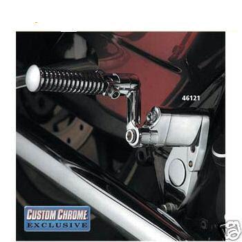 Chrome adjustable  rear footpeg mounts ~ road king  ~ harley 1982-2006 touring