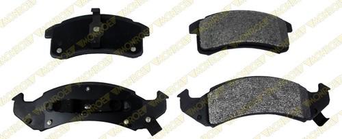 Monroe fx505 brake pad or shoe, front-monroe prosolution semi-metallic brake pad