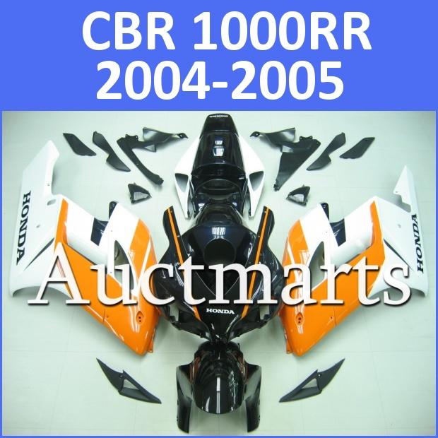 Fit honda 04 05 cbr1000rr cbr 1000 rr 2004 2005 fairing kit abs plastics d49 d10