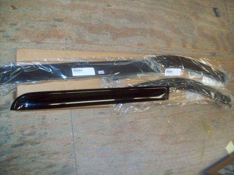 Oem ford f-150 crew cab side window deflectors