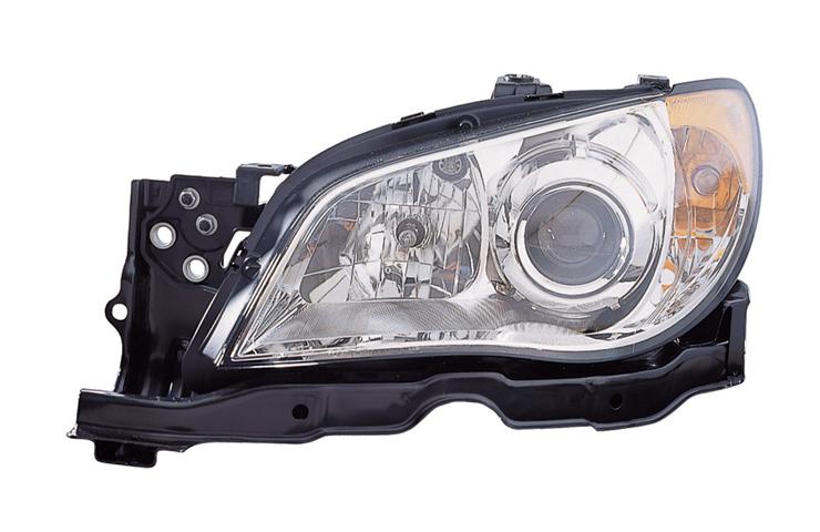 Depo pair replacement headlight head lamp halogen 07-07 subaru impreza