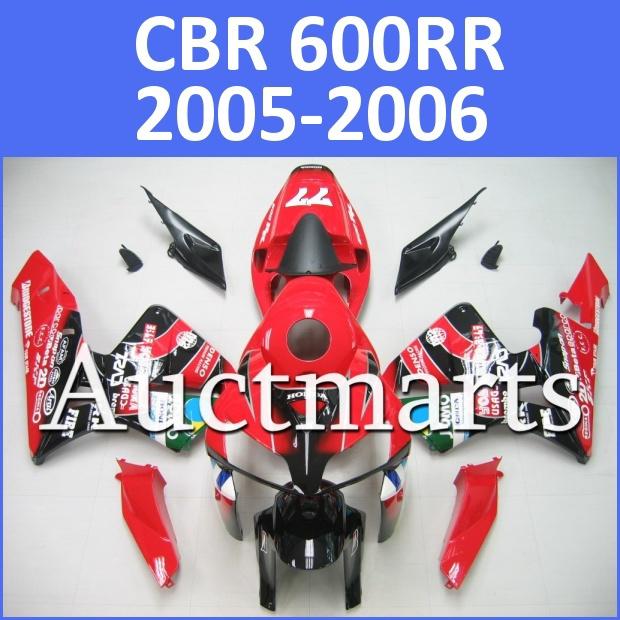 Fit honda 05 06 cbr600rr cbr 600 rr 2005 2006 fairing kit abs plastics b95 d13