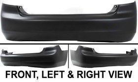 04715sdaa90zz primered new bumper cover rear sedan honda accord 2005 2004 parts