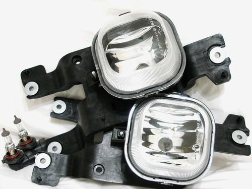 F250 f350 08 09 super duty driving fog light lamp rl h one pair w/bulbs new