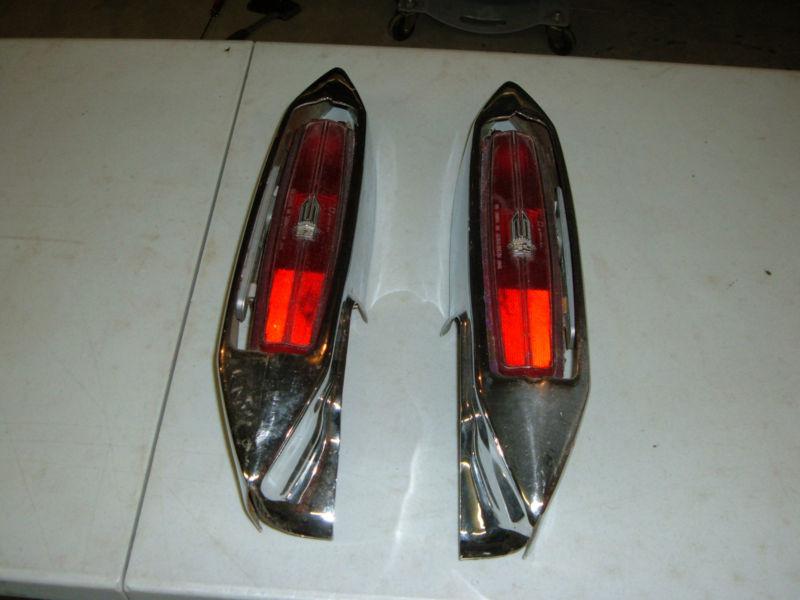 1982 cadillac deville tail light housings with lens gm