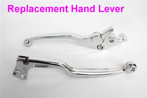 Chrome brake clutch hand levers fit suzuki gsxr 600 750 katana 750f sv650 sv650s