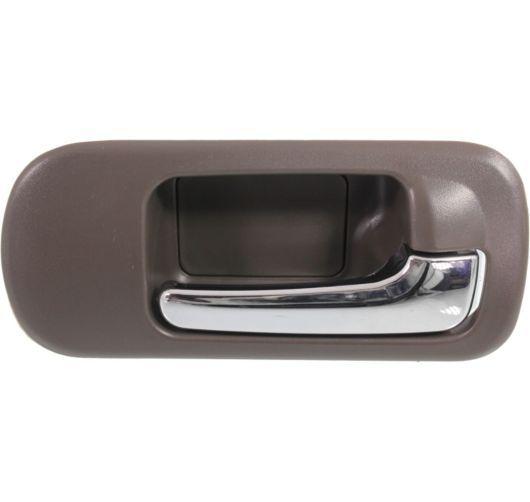 New brown & chrome inside door handle rh front / for 2001-05 honda civic sedan