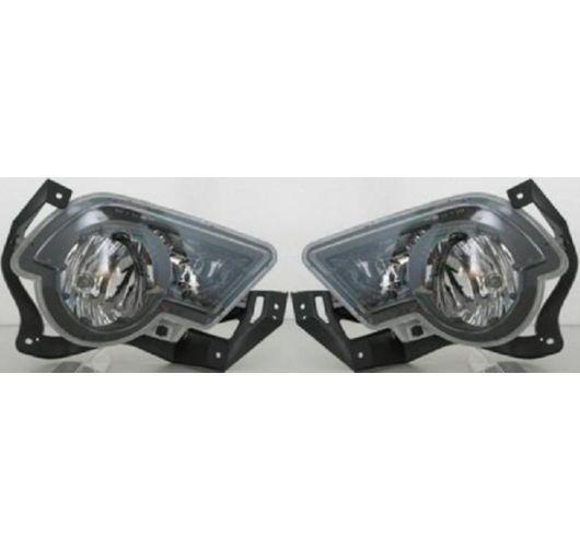 02-06 chevy avalanche pickup truck fog driving light lamp left & right pair set