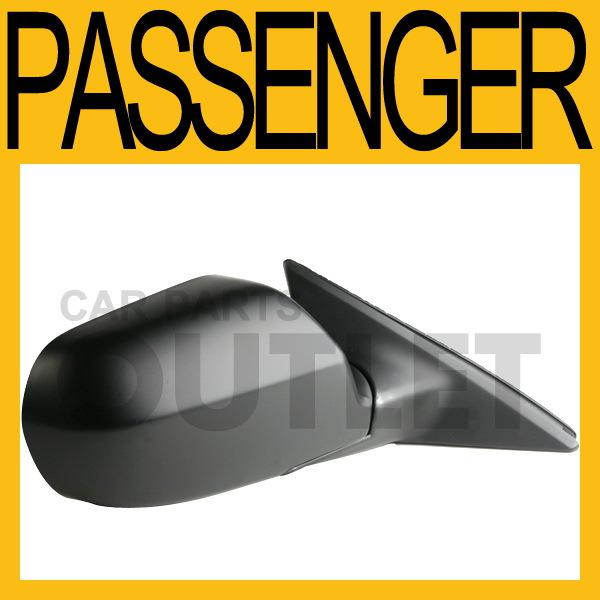 99-02 accord coupe power remote mirror manual foldaway non heat ex/se 2dr right