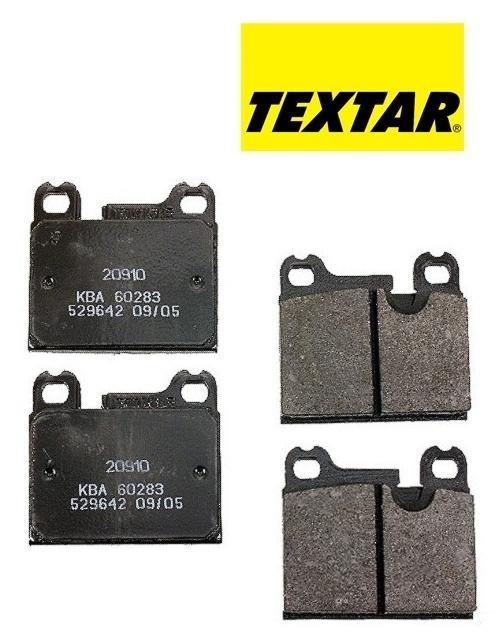 Textar premium disc brake pads set 20910150 d569t