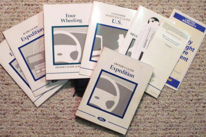 1997 ford expidition owners manuals