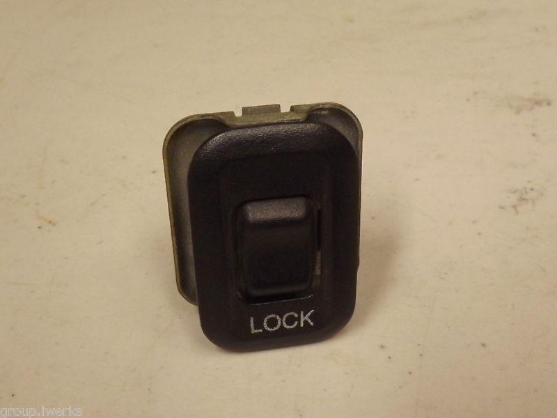 Oem usdm 92-95 civic eg6 ej1 main panel power door lock switch + cover fl black