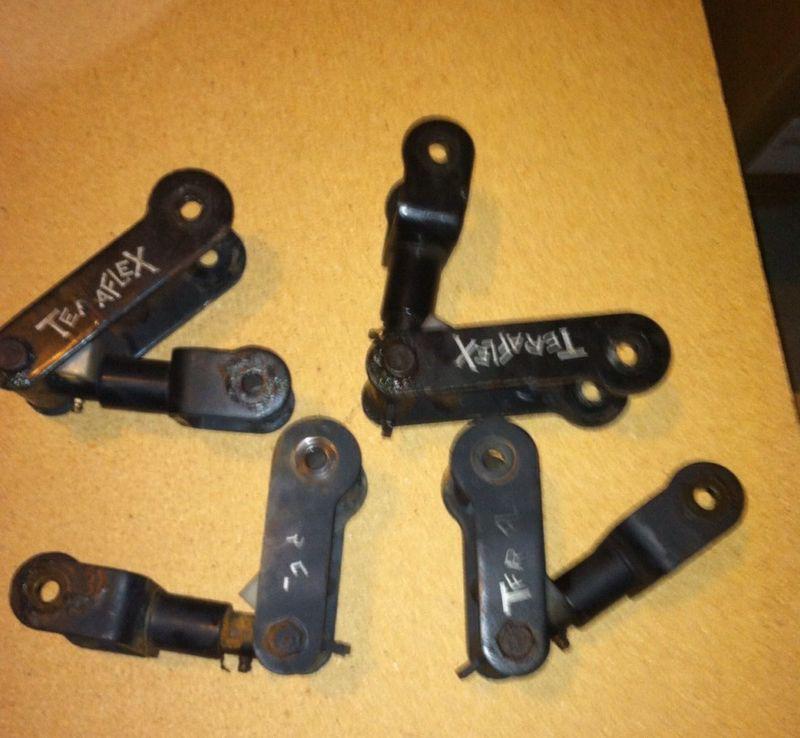 Teraflex revolver shackles jeep yj front & rear