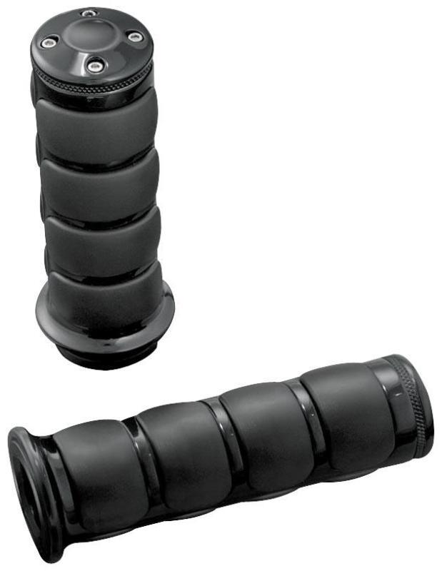 Kuryakyn iso grips - standard black  6345