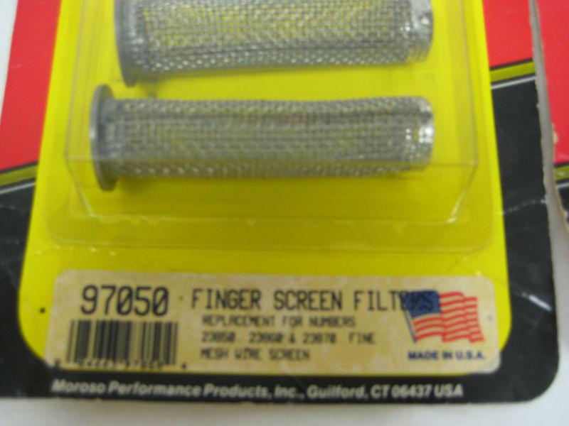 Moroso inline screen filters. new pt# 97050