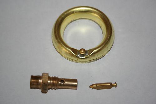 Indian chief 741 linkert brass float valve & seat (720)