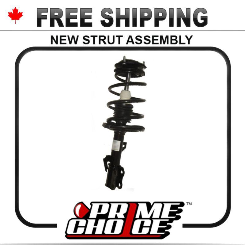 New front passengers side quick install strut assembly for a toyota