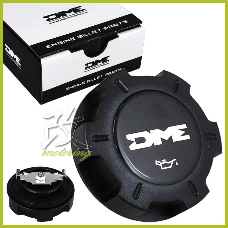 Dme black aluminum oil cap mitsubishi galant expo lancer mirage montero precis