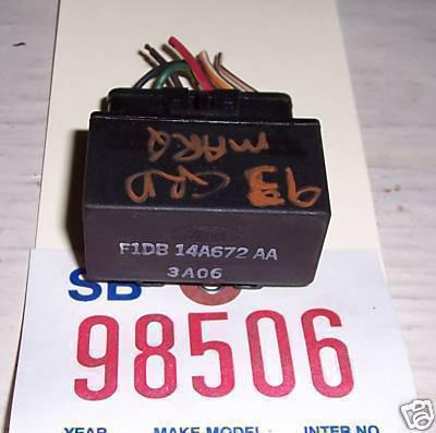 Mercury 93 grand marquis misc. relay f1db14a672aa 1993