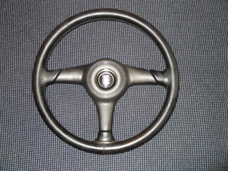 Rare leather nardi torino steering wheel taken from jdm subaru impreza size 36.5