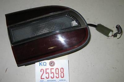 Geo 93-97 prizm tail light/lamp left/inner 1993 1994 1995 1996 1997