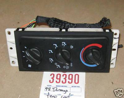 Dodge 98 99 durango heat/ac temperature control 1998