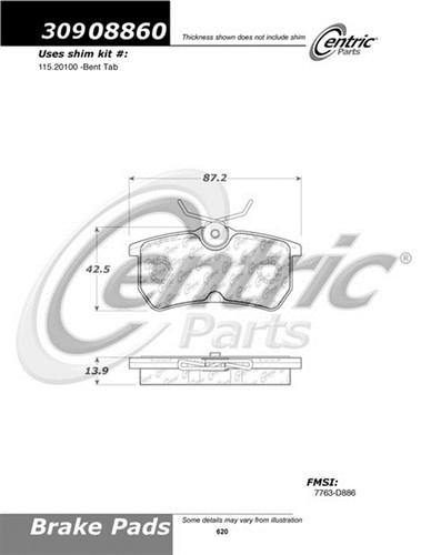 Centric-power slot 309.08860 street performance 01-07 focus