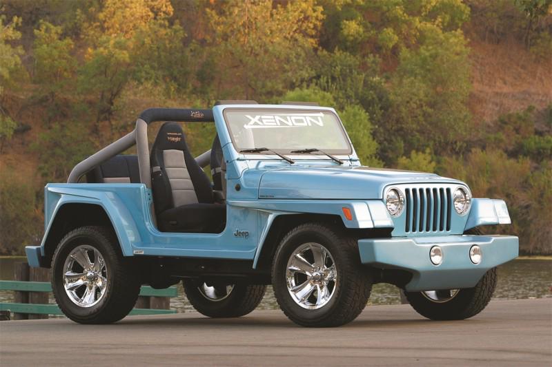 Xenon 8754 wrangler design; fender flare 97-06 tj wrangler