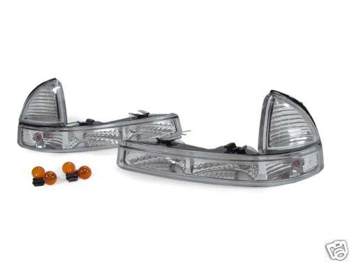 Depo 1997 1998 1999-2003 dodge durango/dakota chrome clear front corner lights