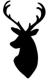 Deer , hunting themed    window sticker decal