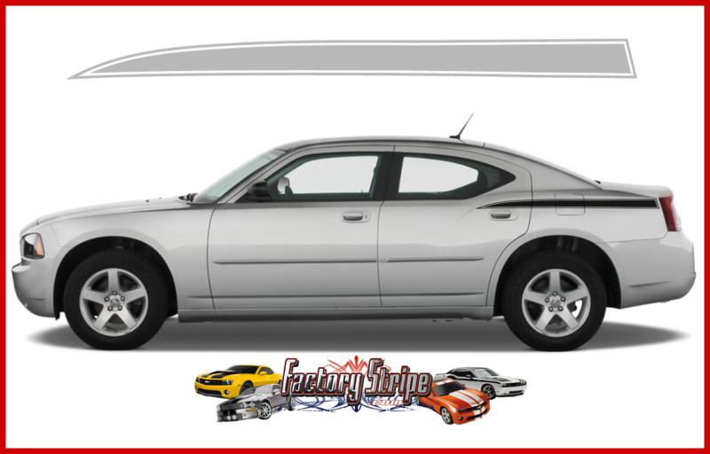 Dodge charger rear quarter outline spears decal factory stripe 2006 2010