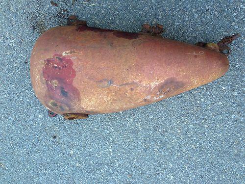 Harley davidson oil tank knucklehead panhead flathead