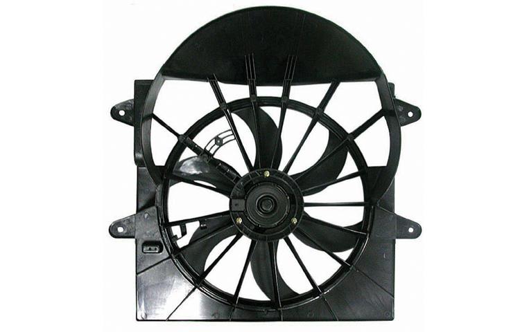 Depo ac condenser radiator cooling fan jeep grand cherokee commander 3.7l