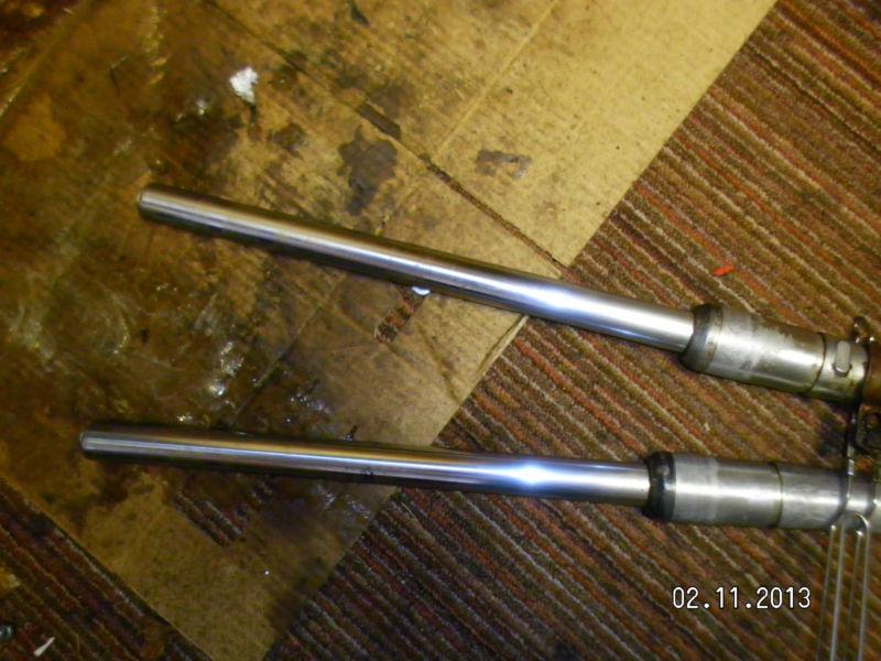 Yamaha 1977  dt125 front forks shocks suspension dt 125 175