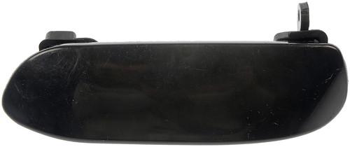 Ext door handle front left mustang black smooth platinum# 1150804