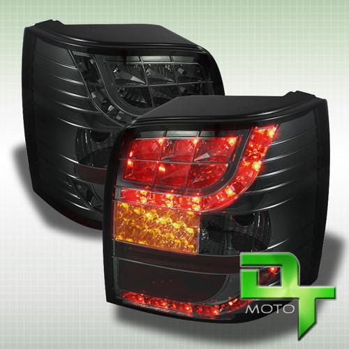 Smoked 01-05 vw passat 5dr philips-led perform tail lights w/led signal design