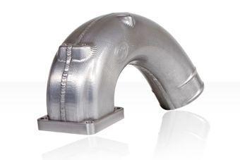  s&b 76-1007 cnc intake elbow 100% machine cut/tig welded for 98-02 cummins 5.9l