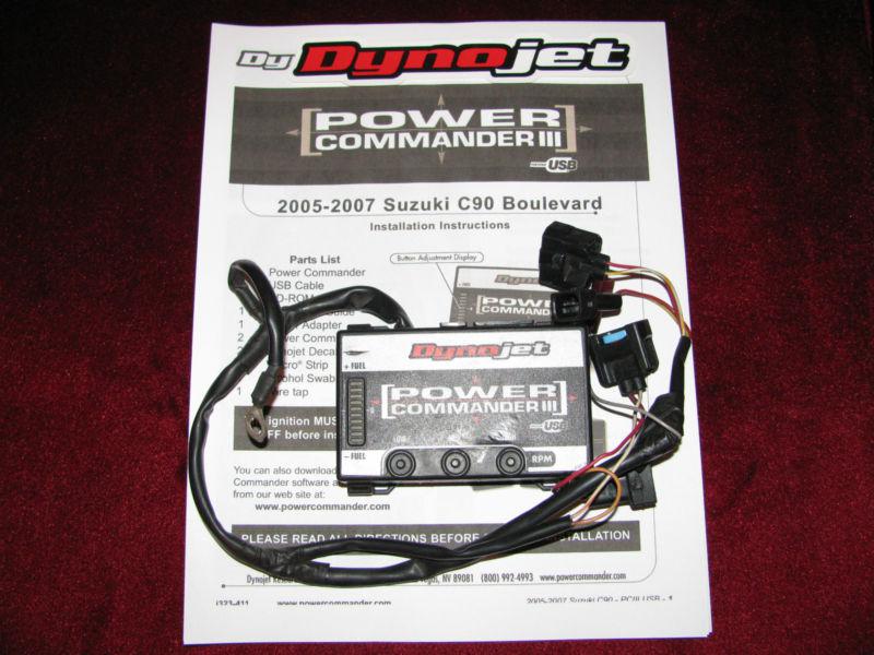 Dynojet power commander usb 3 suzuki c90 se boulevard 05 06 07 08 09 10 11 12 13