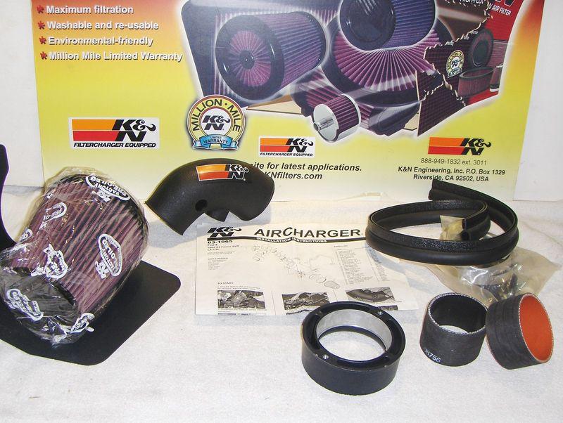 K&n 63 series aircharger kit ~cai ~2002-2004 ford focus svt<>fall sale<>