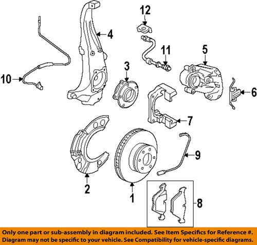 Bmw oem 34116850886 disc brake pad/brake pad or shoe, front