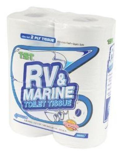 Camco rv tst 2 ply toilet tissue paper bathroom marine septic travel new trailer