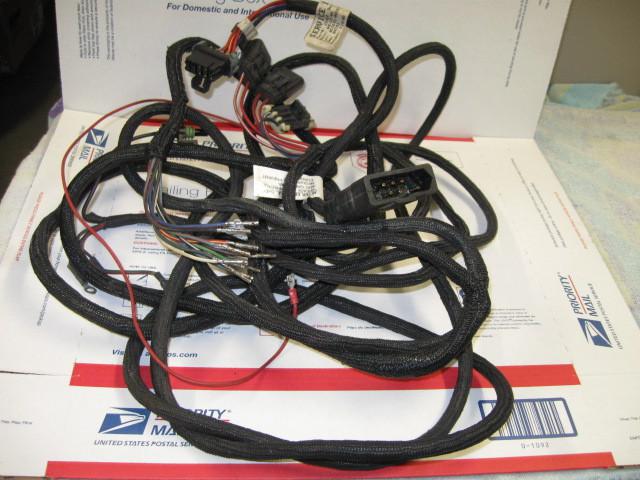 Western fisher snow plow mvp ez-v control harness 26346 for newer 10-pin round