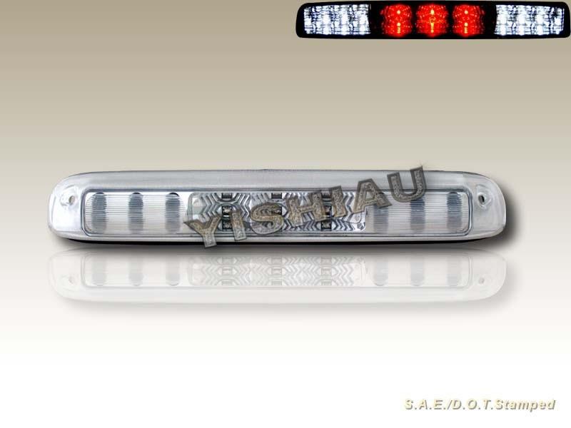 1999-2006 chevy silverado / gmc sierra 3rd led tail brake cargo light chrome