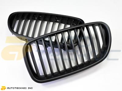 Replacement bmw f10 f11 528i 535i m5 sedan wagon matte black front bumper grille