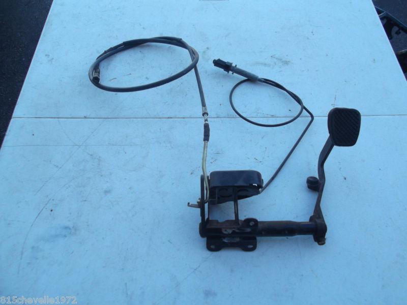 1986 honda helix cn250 cn 250 scooter used rear parking brake with brake cable!!