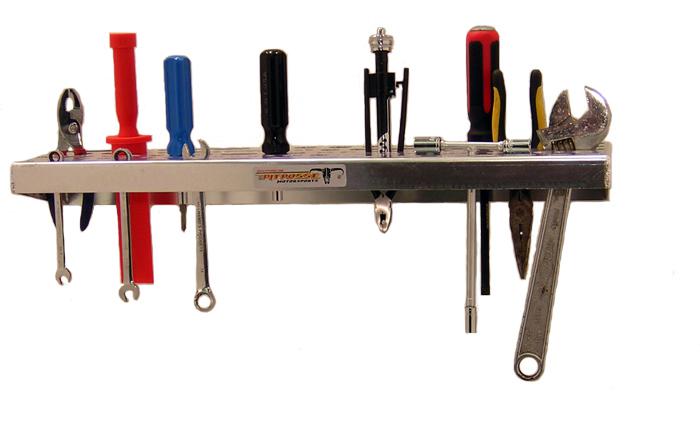 Tool storage wall tray organizer rack holder aluminum 
