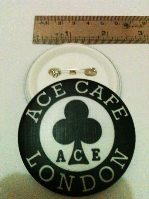 New cafe racer ace cafe london ton up 59 button pin vest hat new