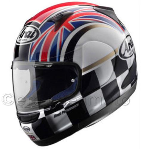 _ helmet arai quantum new flag uk l